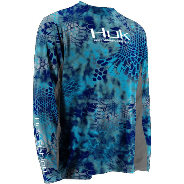 Huk Men's Kryptek Solid Long Sleeve Icon