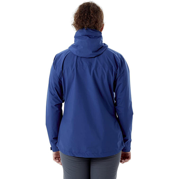 Rab Women's Downpour Eco Waterproof Breathable Jacket for Hiking and Climbing