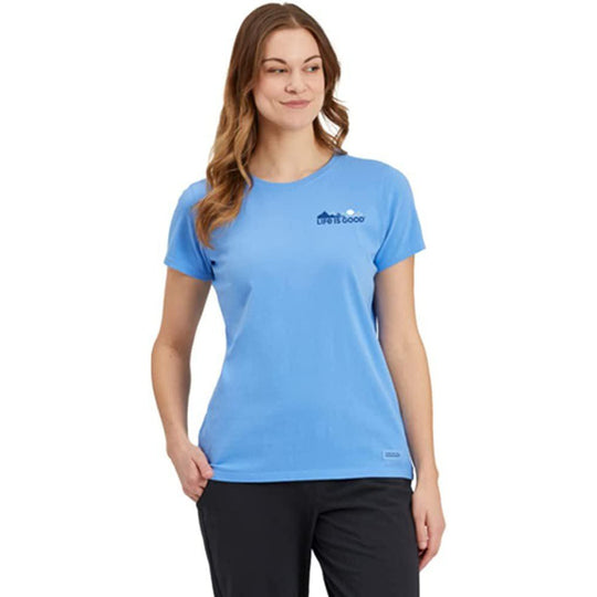 Life is Good Women's Vintage Crusher Crew Neck T-Shirt - Fall 2022 Collection