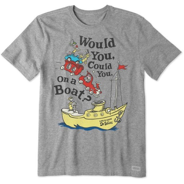 Life is Good Men's Crusher Crew Neck Tee - Summer 2022 Collection