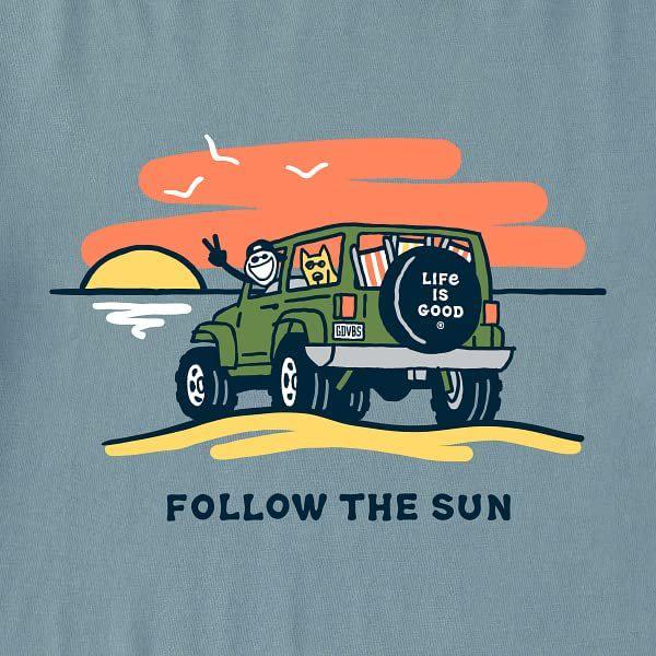 Life is Good Men's Crusher Crew Neck Tee - Spring 2023 Collection