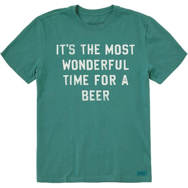 Life is Good Men's Crusher Crew Neck Tee - Fall 2022 Collection