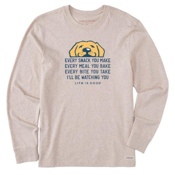 Life is Good Men's Long Sleeve Crusher Crew Neck Tee - Fall 2022 Collection
