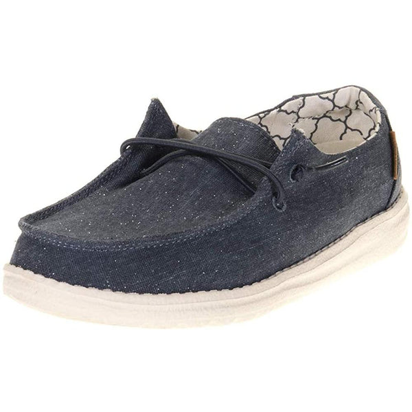 Hey Dude Kids Girl's Wendy Youth Linen Loafer