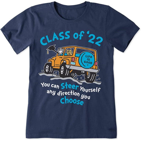 Life is Good Men's Crusher Crew Neck Tee - Fall 2021 Collection