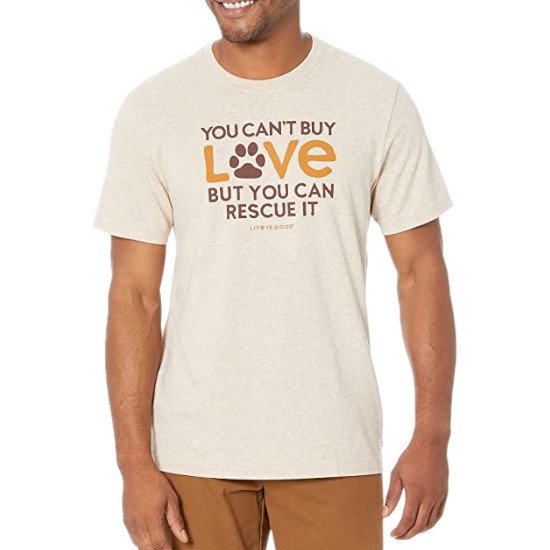 Life is Good Men's Crusher Crew Neck Tee - Fall 2022 Collection