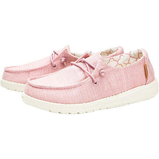 Hey Dude Kids Girl's Wendy Youth Linen Loafer