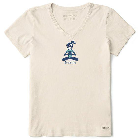 Life is Good Women's Short Sleeve Crusher-LITE Vee - Spring 2023 Collection