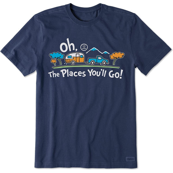 Life is Good Men's Crusher Crew Neck Tee - Fall 2021 Collection