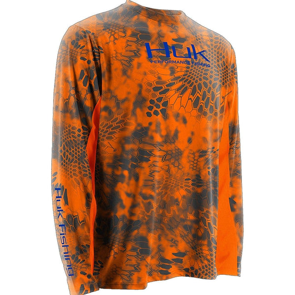 Huk Men's Kryptek Solid Long Sleeve Icon