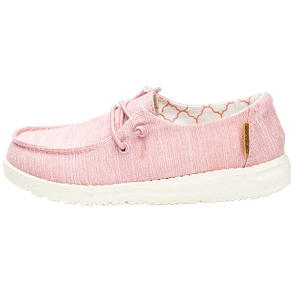 Hey Dude Kids Girl's Wendy Youth Linen Loafer