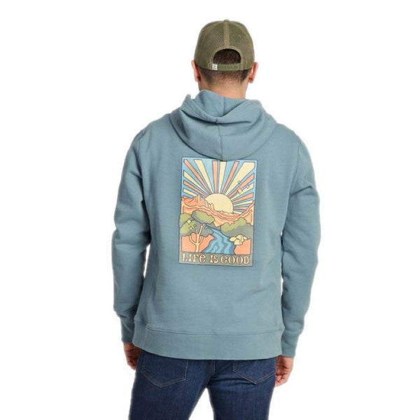 Life is Good Men's Simply True Fleece Hoodie