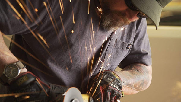 Dickies Men's Big & Tall Heavyweight Crew Neck Short Sleeve Tee Big-Tall