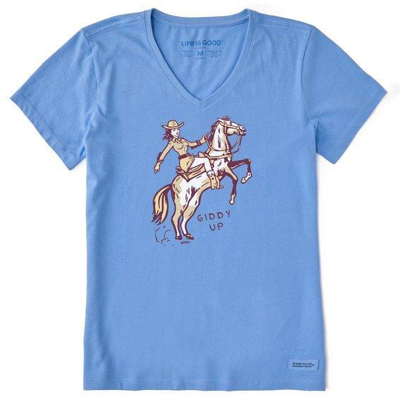 Life is Good Women's Short Sleeve Crusher-LITE Vee - Summer 2023 Collection