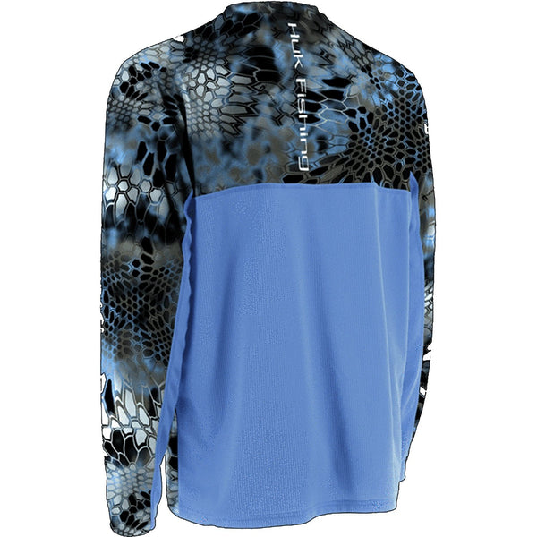 Huk Men's Kryptek Solid Long Sleeve Icon