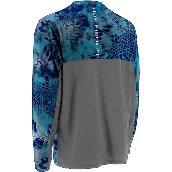 Huk Men's Kryptek Solid Long Sleeve Icon