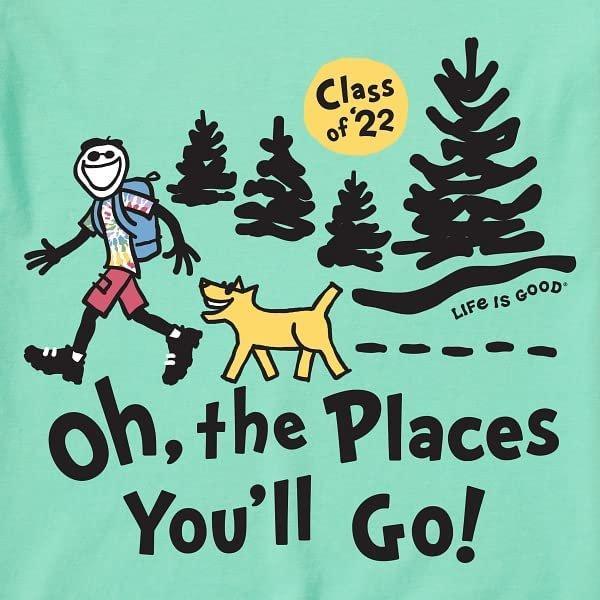 Life is Good Men's Crusher Crew Neck Tee - Fall 2021 Collection