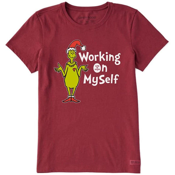 Life is Good Women's Crusher Crew Neck Tee - Winter 2021 Collection