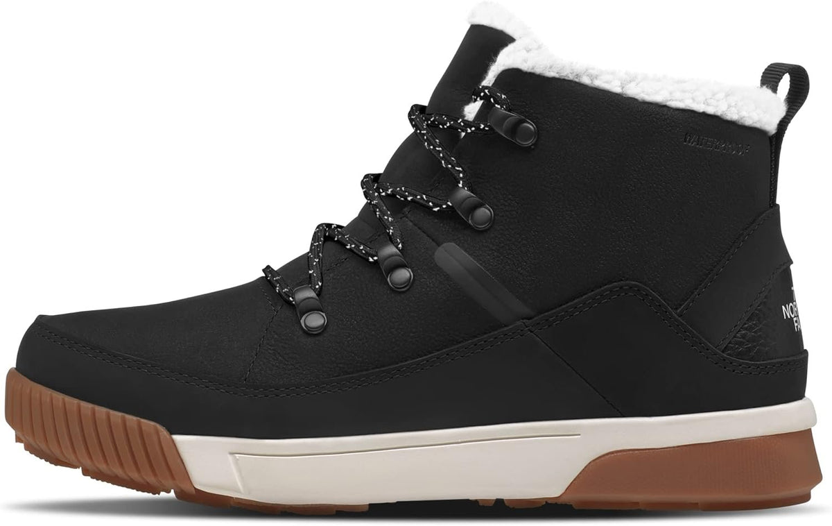 THE NORTH FACE Sierra Mid Lace Waterproof Boot - TNF Black/Gardenia White, 6.0 - Women's