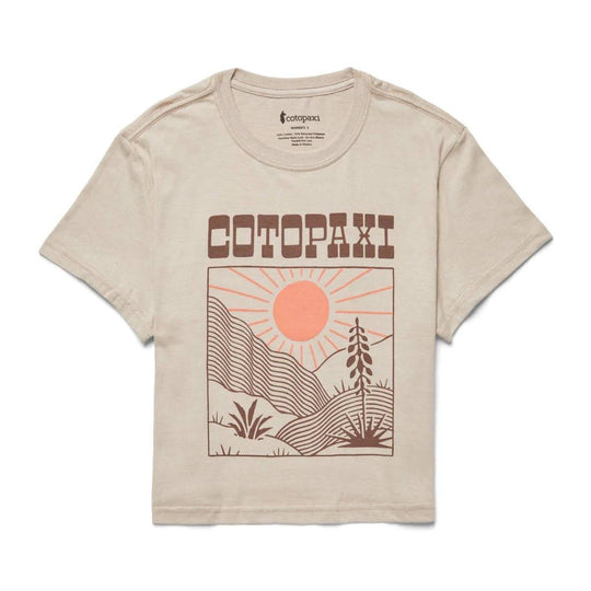 Cotopaxi Women's Western Hills Organic Crop T-Shirt