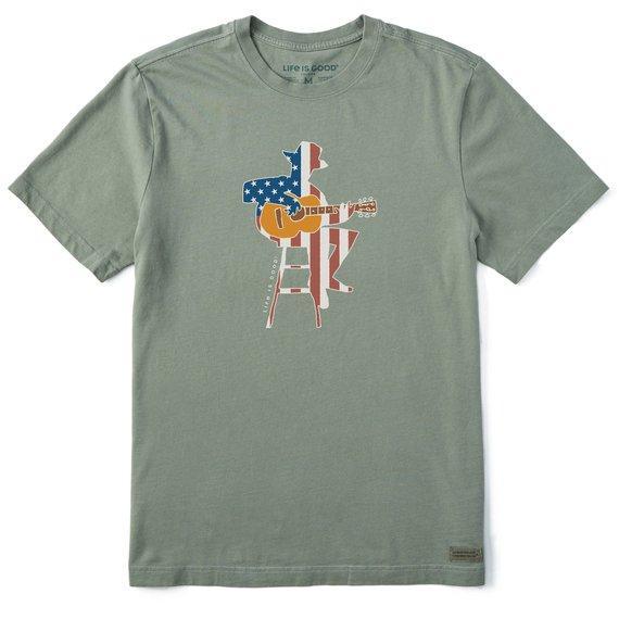 Life is Good Crusher Crew Neck Tee - Spring 2024 Collection - Men's