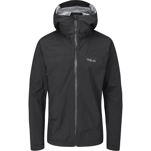 Rab Men's Downpour Plus 2.0 Waterproof Breathable Jacket for Hiking and Climbing