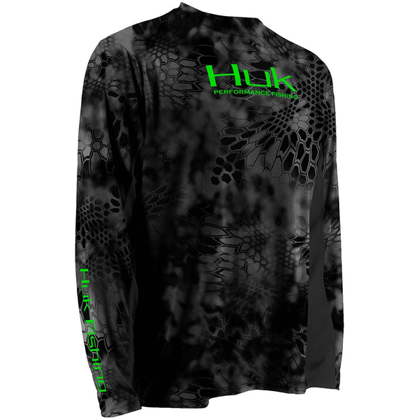 Huk Men's Kryptek Solid Long Sleeve Icon
