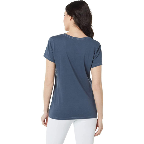 Life is Good Tie-Dye Peace Love Pencil Short Sleeve Crusher™ Vee Darkest Blue SM (US 4-6)