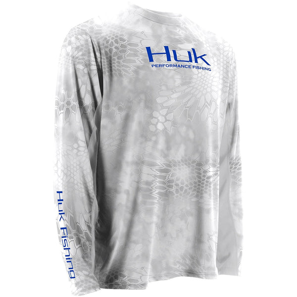 Huk Men's Kryptek Solid Long Sleeve Icon