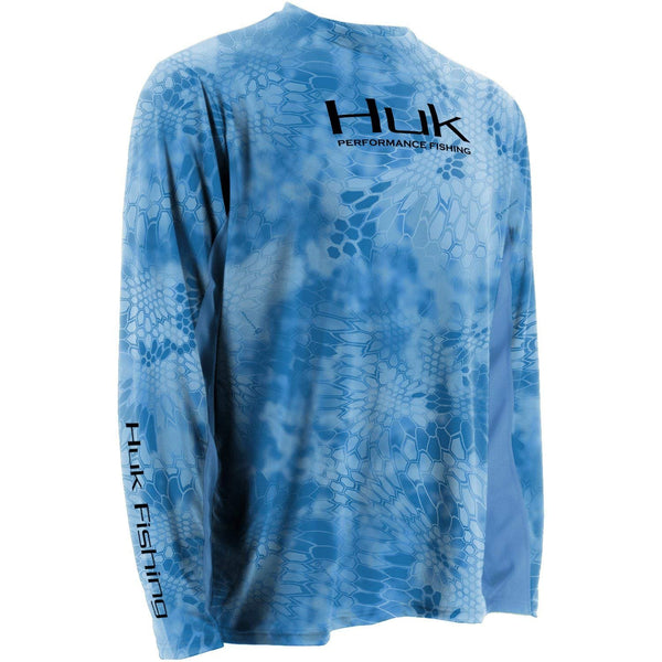 Huk Men's Kryptek Solid Long Sleeve Icon
