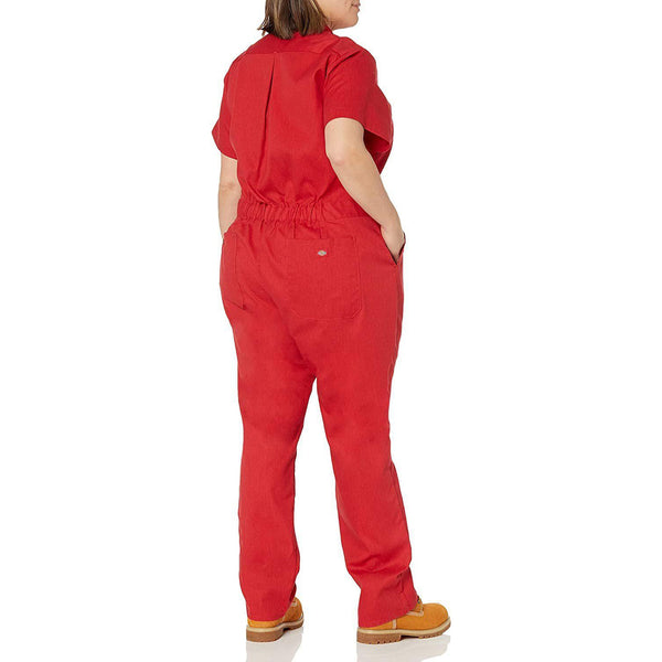 Dickies Women's Plus Size Flex Short Sleeve Coverall