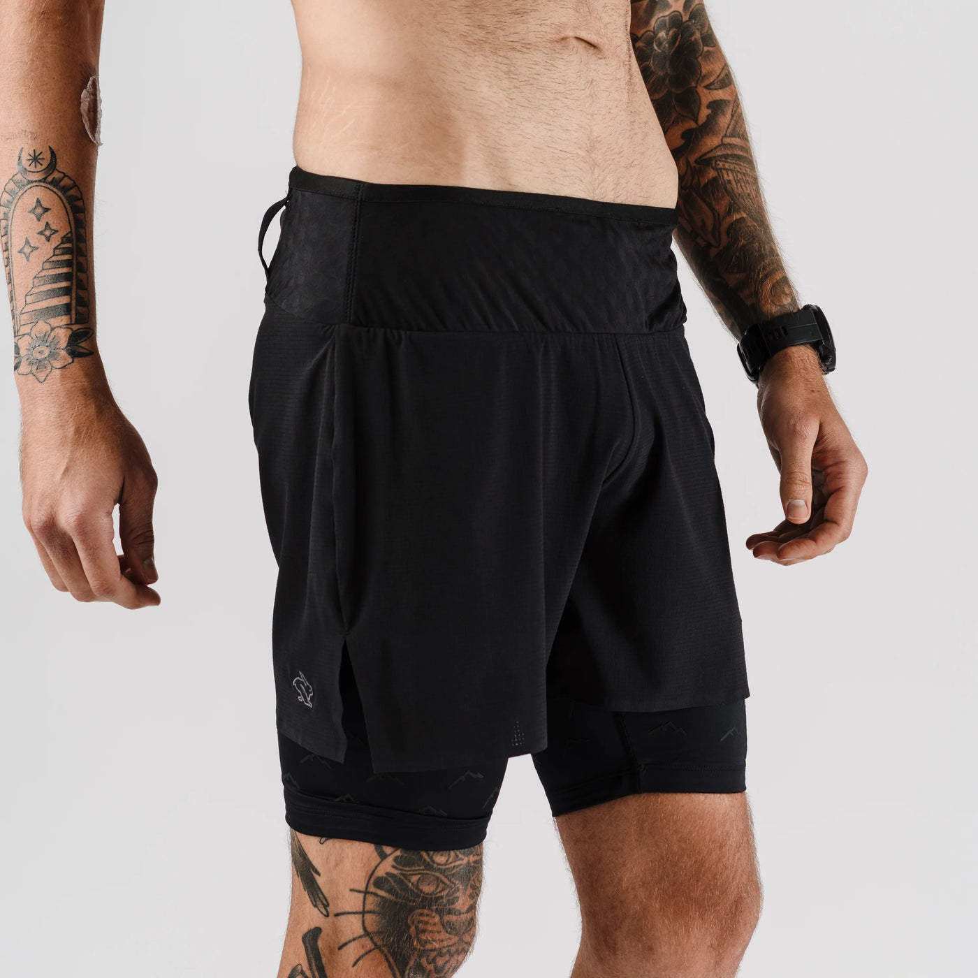 rabbit Shredders 2-in-1 5" Short - Men's