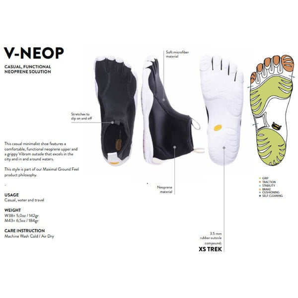Vibram Women's FiveFingers V-NEOP Water Shoe
