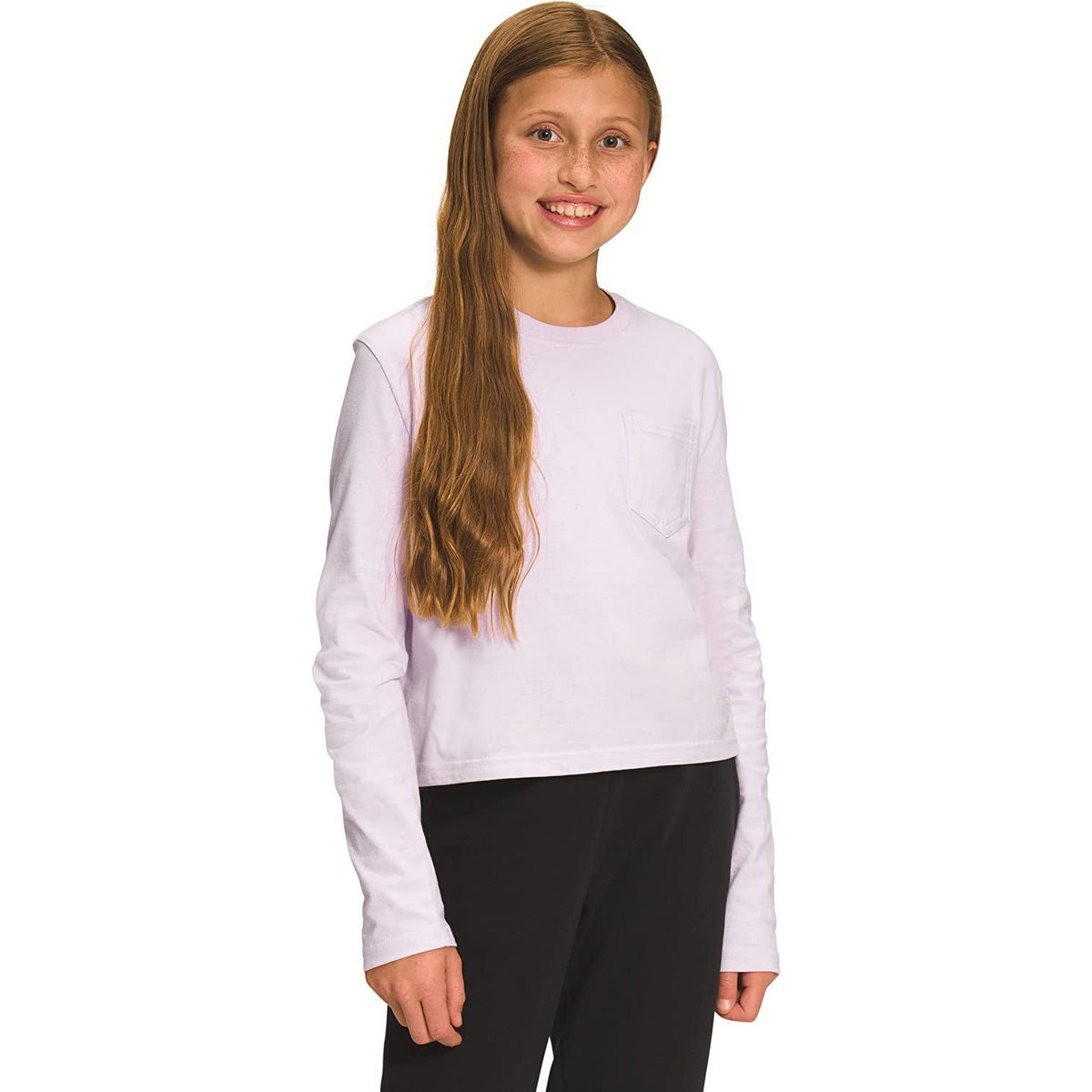 The North Face Girls' Long Sleeve Boxy Tee