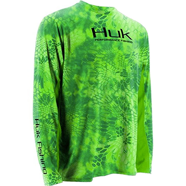 Huk Men's Kryptek Solid Long Sleeve Icon