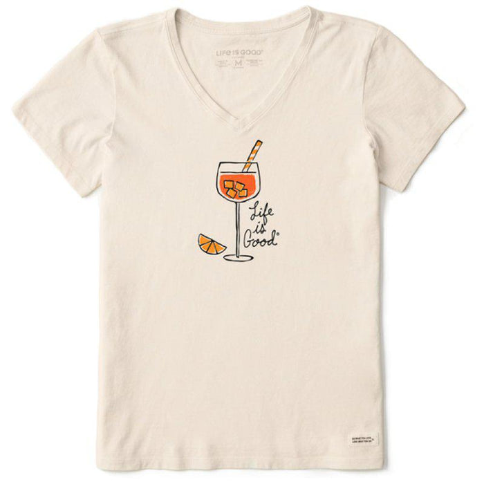 Life is Good Crusher-Lite Crew Neck Tee - Spring 2024 Collection - Women's