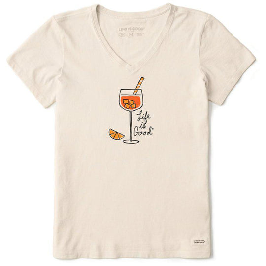 Life is Good Women's Crusher-Lite Crew Neck Tee - Spring 2024 Collection