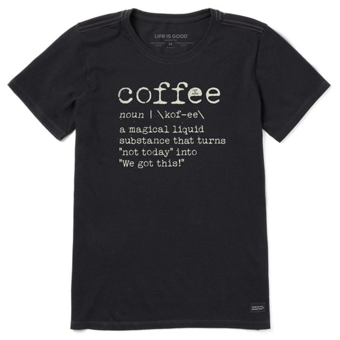 Life is Good Crusher Crew Neck Tee - Fall 2023 Collection - Women's