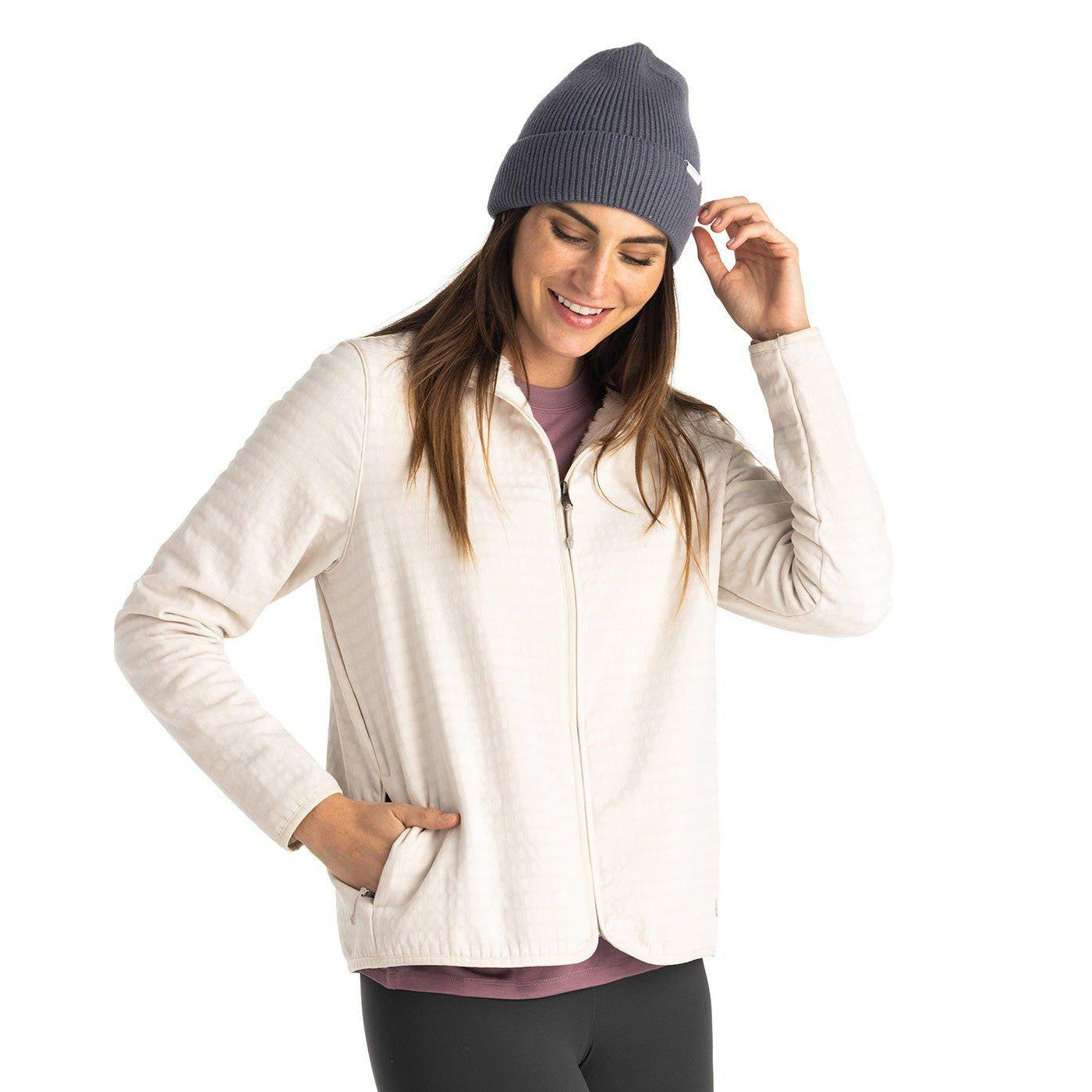 Free Fly Gridback Fleece Jacket - Women's