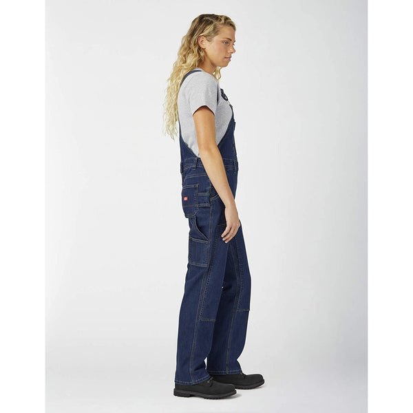 Dickies Women's Denim Double Front Bib Overalls