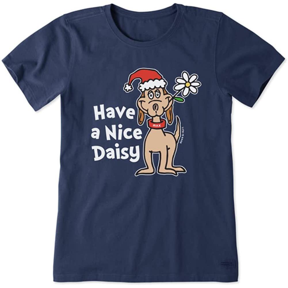 Life Is Good Max Have A Nice Daisy Crusher Tee – Men's