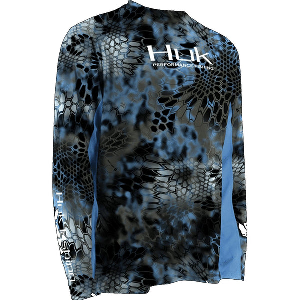 Huk Men's Kryptek Solid Long Sleeve Icon