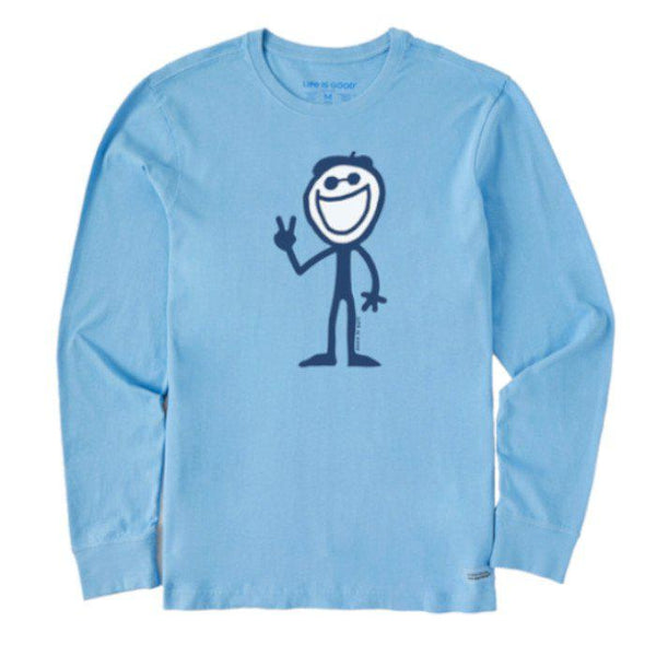 Life is Good Men's Long Sleeve Crusher Crew Neck Tee - Fall 2023 Collection