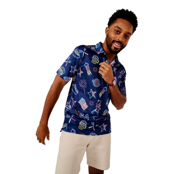 Chubbies Men's Light Performance Polo 2.0