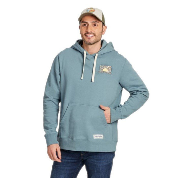 Life is Good Men's Simply True Fleece Hoodie