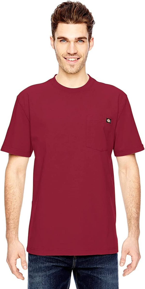 Dickies Men's Big & Tall Heavyweight Crew Neck Short Sleeve Tee Big-Tall