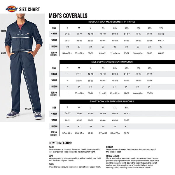 Dickies Men's Short-Sleeve Coverall