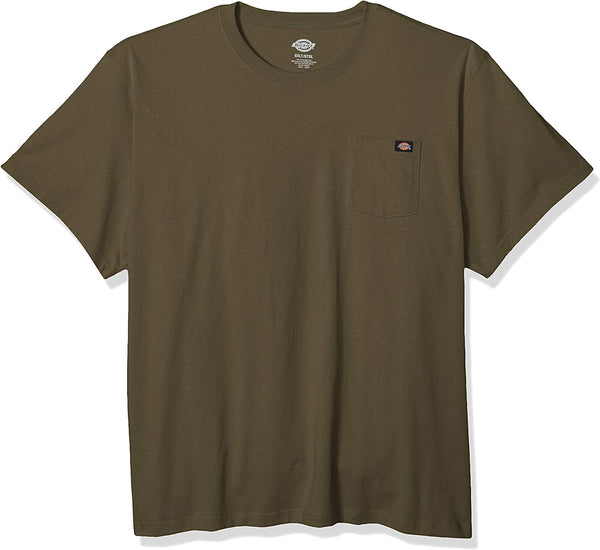 Dickies Men's Big & Tall Heavyweight Crew Neck Short Sleeve Tee Big-Tall