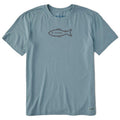 Tribal Fish - Smoky Blue