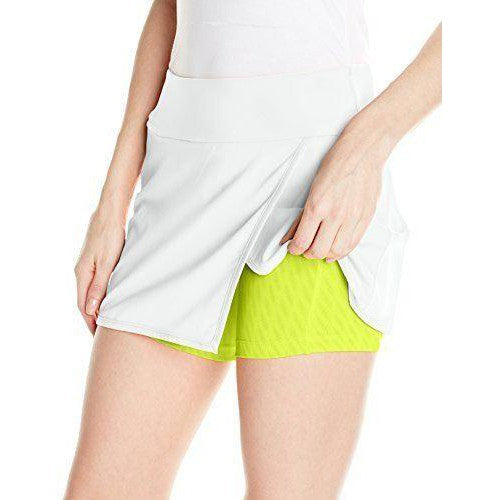 ASICS Women's Athlete Skort, Real White, Large